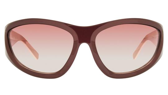 Lunettes de soleil Longchamp Femme Rouge Sport LO796S Face