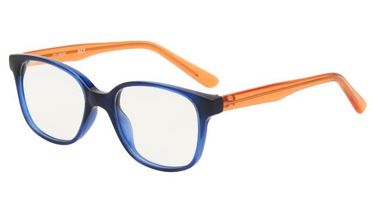 Lunettes de vue Alternance Enfant Bleu Rectangle alt26104 Trois-Quart