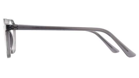 Lunettes de vue Alternance Mixte Gris Ronde Alt25103 Gauche