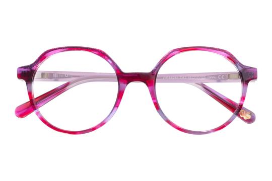 Lunettes de vue Disney Princesses  Violet Rond DPAA248D42 Face