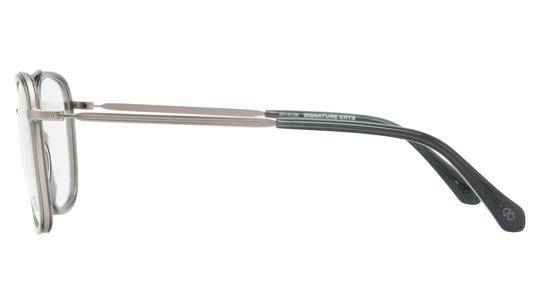 Lunettes de vue Signature Krys Homme Gris Aviateur Com2605 Gauche