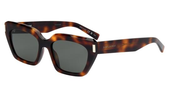 Lunettes de soleil Saint Laurent Femme Écaille Papillon Sl826Page Trois-Quart