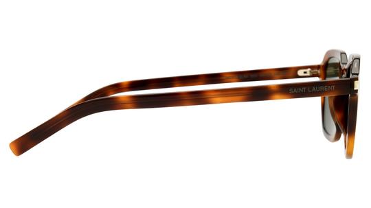 Lunettes de soleil Saint Laurent Mixte Écaille Carré SL Droite