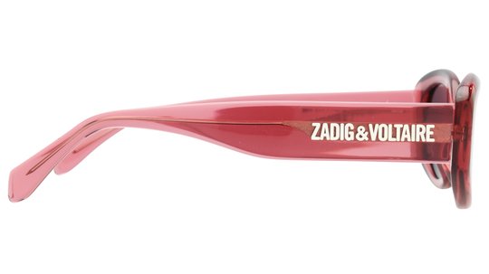 Lunettes de soleil Zadig & Voltaire Femme Rose Ovale Szv422 Droite