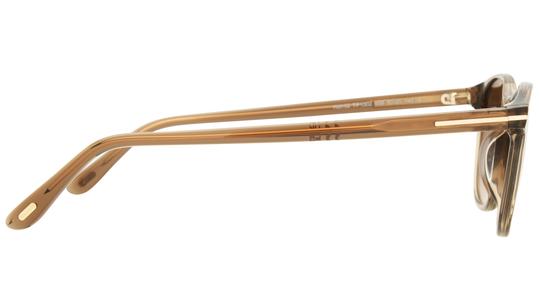 Lunettes de soleil Tom Ford Homme Marron Ronde FT1302 Droite