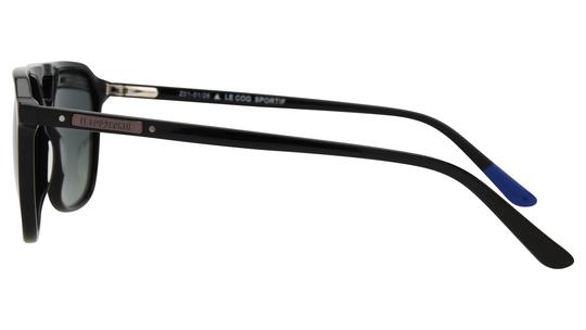Lunettes de soleil Le Coq Sportif Homme Noir Aviateur Lcs2404/S Gauche