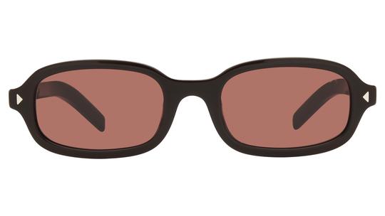 Lunettes de soleil Prada Femme Marron Ovale PR Face