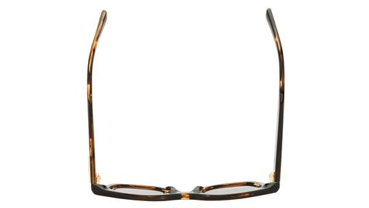 Lunettes de soleil Longchamp Femme Marron Oversize LO791S Dessus