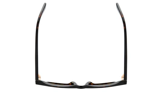 Lunettes de soleil Tom Ford Femme Écaille Carré FT1314 Dessus