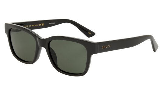 Lunettes de soleil Gucci Homme Gris Rectangle Gg1716S Trois-Quart