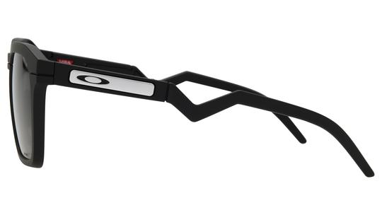Lunettes de soleil Oakley Mixte Gris Ovale 0Oo9533 Gauche