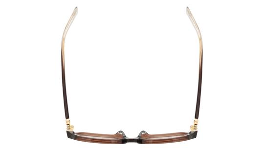 Lunettes de vue Miu Miu Femme Marron Carré Mu Dessus