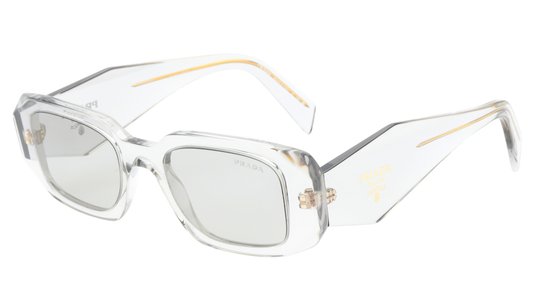 Lunettes de soleil Prada Femme Écaille Rectangle Pr17Ws Trois-Quart