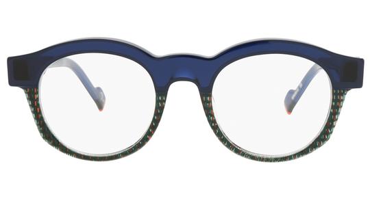 Lunettes de vue Etnia Barcelona Homme Bleu Pantos grau Face