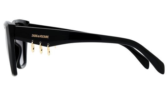 Lunettes de soleil Zadig & Voltaire Femme Noir Papillon SZV471V Gauche