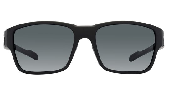 Lunettes de soleil Sur-lunettes AD SOL FIT OVER 208083, sur-lunettes Noir  Brillant, verre Gris, polarisées et relevable