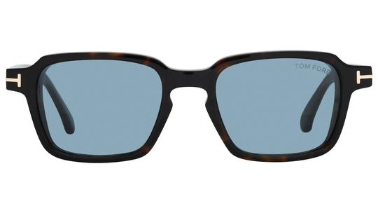 Lunettes de soleil Tom Ford Homme Écaille Carré ft1359 Face