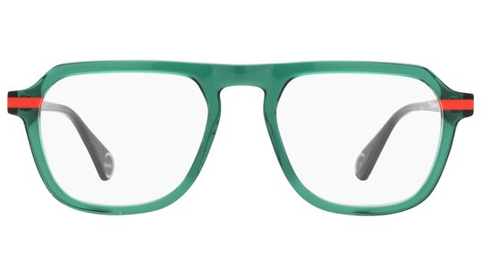 Lunettes de vue WOOW Homme Vert Aviateur Tryharder2 Face