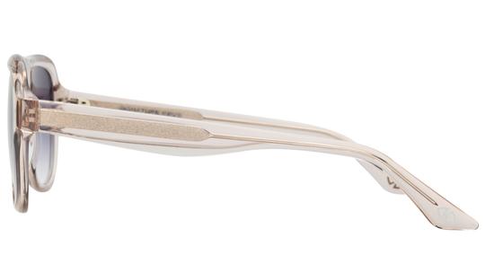 Lunettes de soleil Signature Krys Mixte Rose Aviateur Intrepide Gauche