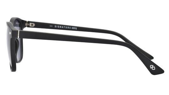 Lunettes de soleil Signature Krys Homme Noir Carré Ske2208-B Gauche