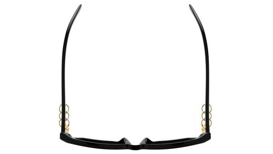 Lunettes de soleil Zadig & Voltaire Femme Noir Papillon SZV471V Dessus
