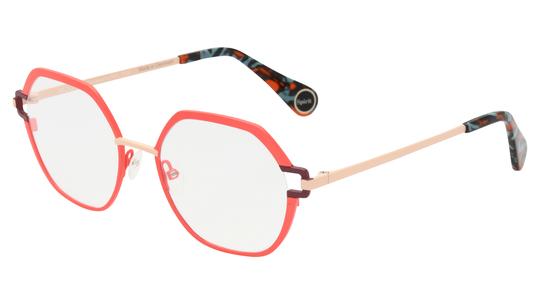 Lunettes de vue WOOW Femme Rouge Arrondie Team Trois-Quart