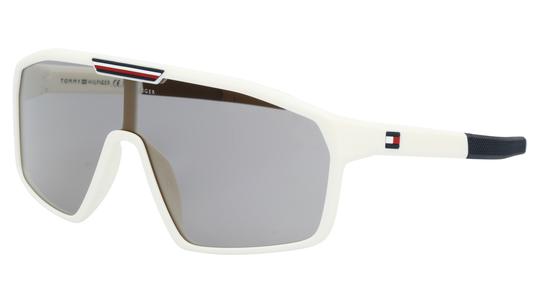 Lunettes de soleil Tommy Hilfiger Homme Blanc Sport TH Trois-Quart