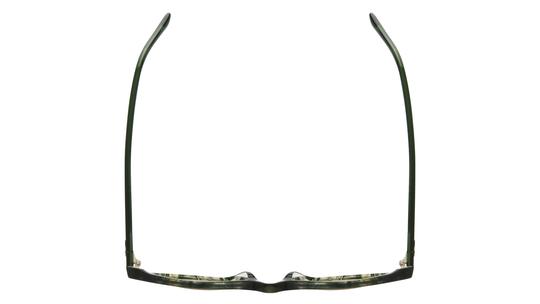 Lunettes de soleil Ray-Ban Mixte Vert Pantos RB2230 Dessus