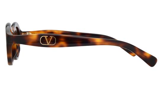 Lunettes de soleil Valentino Femme Écaille Ovale Vg0008S Gauche
