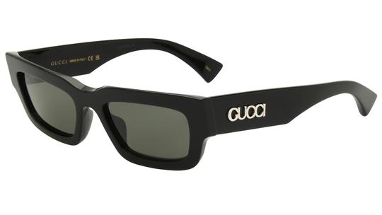 Lunettes de soleil Gucci Homme Marron Rectangle gg1838s Trois-Quart