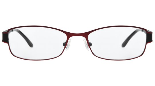 Lunettes De Vue Prodesign Denmark 5648 Femme - Monture Rouge Bordeaux & Or, Acétate/métal, Taille 54