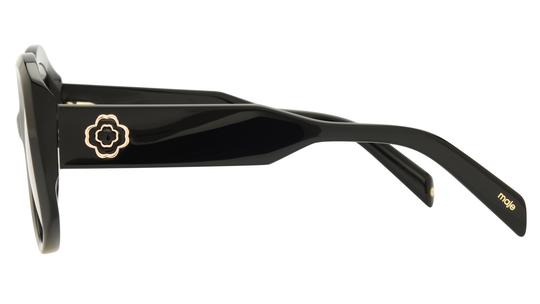 Lunettes de soleil Maje Femme Noir Ronde Mj5065 Gauche