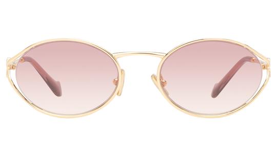 Lunettes de soleil Miu Miu Femme Or Ovale Mu Face