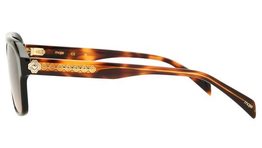 Lunettes de soleil Maje Femme Noir Aviateur MJ5075 Gauche