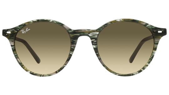 Lunettes de soleil Ray-Ban Mixte Vert Pantos RB2230 Face