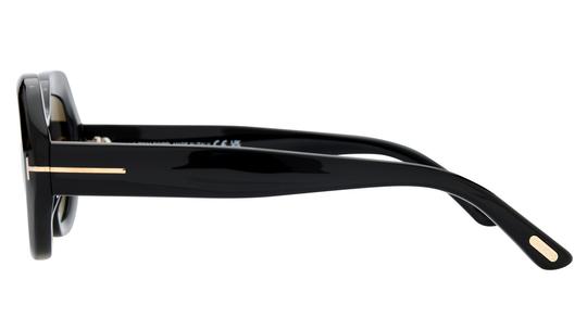 Lunettes de soleil Tom Ford Femme Noir Angulaire FT1317 Gauche