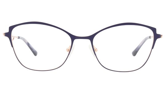 Lunettes de vue Baïa Femme Violet Papillon Baa2405 Face