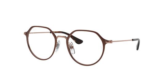 Lunettes de vue Ray-Ban Enfant Marron Ronde Ry1058 Face