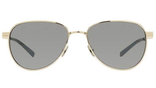 Lunettes de soleil Saint Laurent Homme Argent Ovale sl772 Face