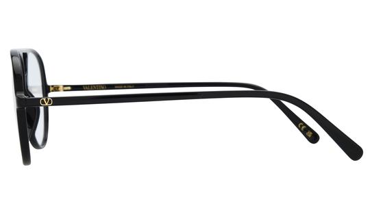 Lunettes de vue Valentino Femme Noir Aviateur Vg0023O Gauche