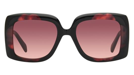 Lunettes de soleil Maje Femme Rouge Carré MJ5068 Face
