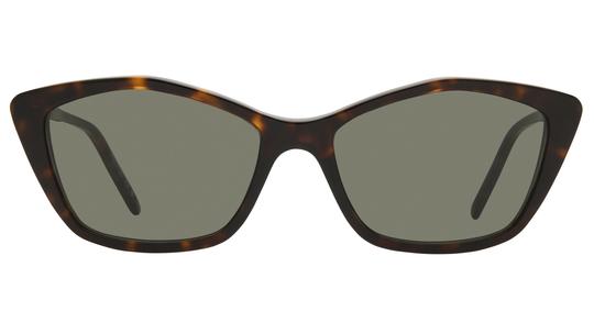 Lunettes de soleil Saint Laurent Femme Marron Papillon Sl775 Face