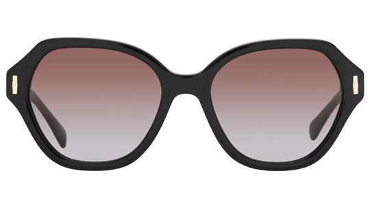 Lunettes de soleil Longchamp Femme Noir Ovale lo801s Face