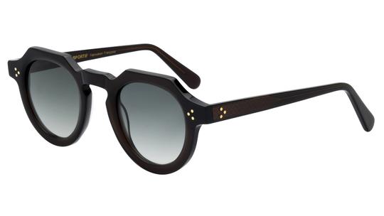 Lunettes de soleil Le Coq Sportif Homme Marron Pantos Lcs2501/S Trois-Quart