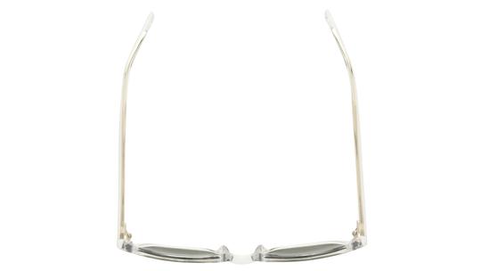 Lunettes de soleil Alternance Mixte Transparent Rectangle alt26202 Dessus