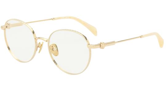 Lunettes de vue Maje Femme Or Ronde mj3046 Trois-Quart