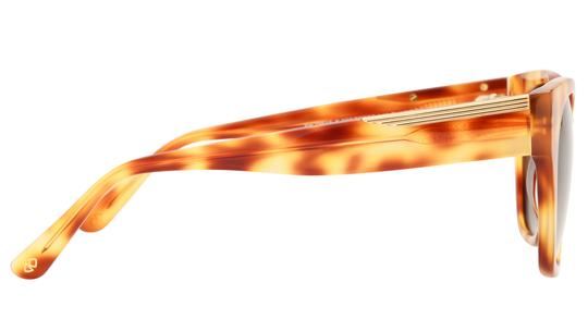 Lunettes de soleil Signature Krys Femme Écaille Papillon skj2615-e Droite