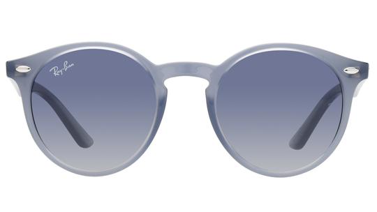 Lunettes de soleil Ray-Ban Mixte Bleu Pantos Rj9064S Face