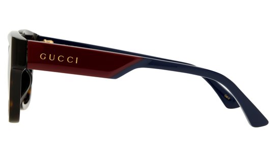 Lunettes de soleil Gucci Homme Écaille Carré GG1670SK Gauche