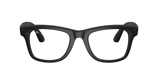 Lunettes de soleil Ray-Ban Meta Mixte Noir Carré RW4008 Face